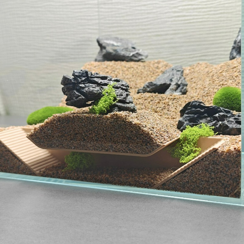 Aquarium Fish Hideout - Aquarium Hideouts Shelter, Underground Cave Stepped