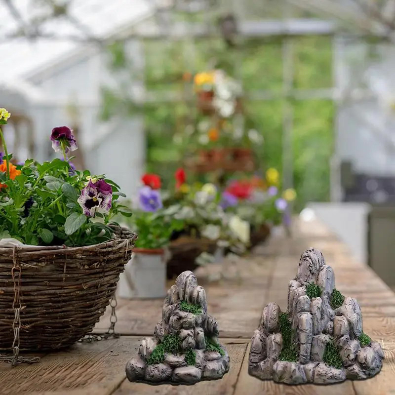 Aquarium Decoration Rock - Mini Mountain Artificial Hill Fake Stone