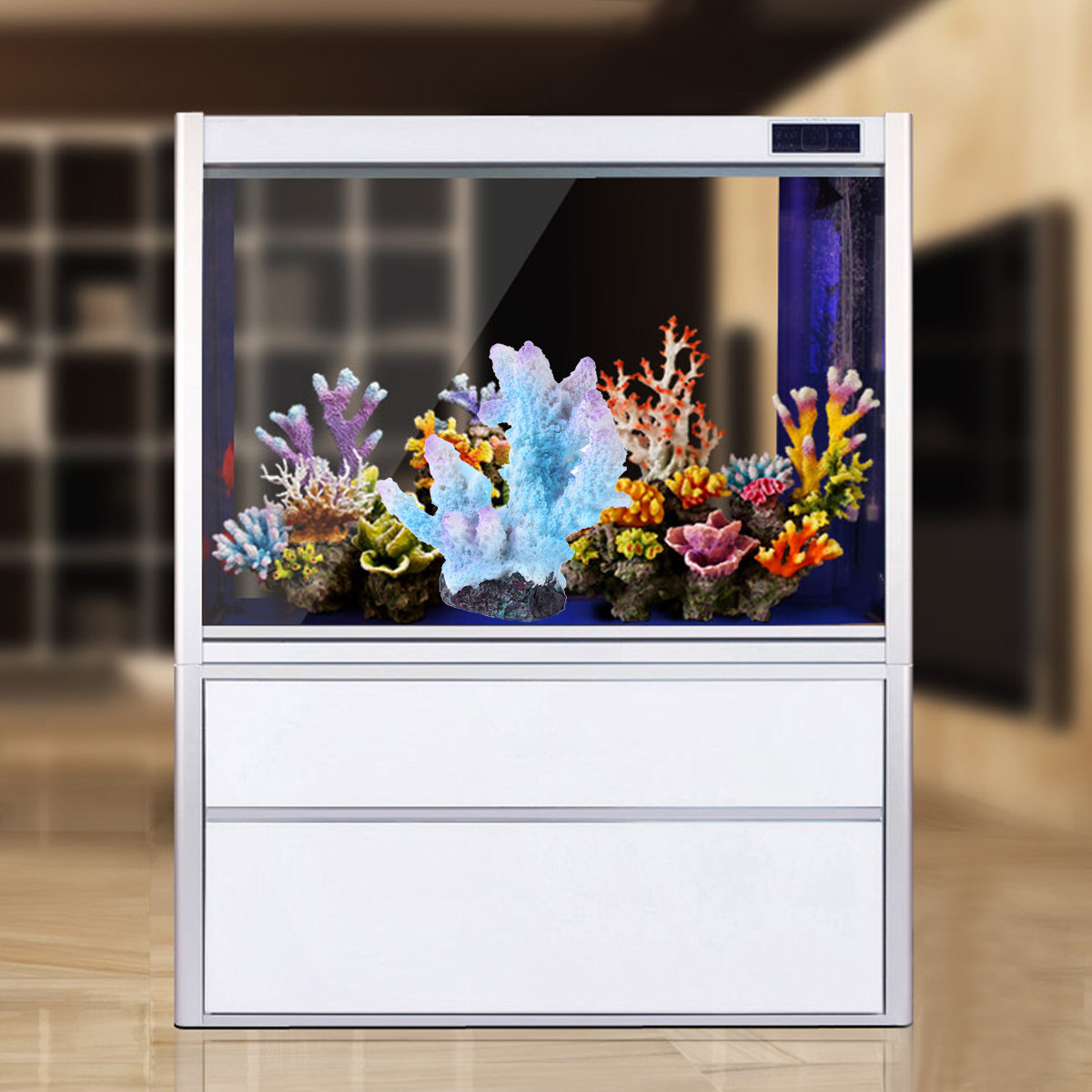 Xl Aquarium Fish - Xl-S1718 Realistic Resin Coral Fish Tank