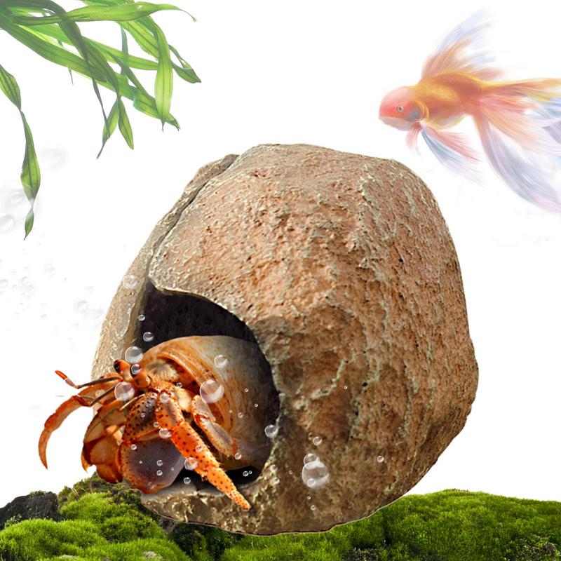 Aquarium Fish Hideout - Aquarium Cave Fish Tank Shelter House