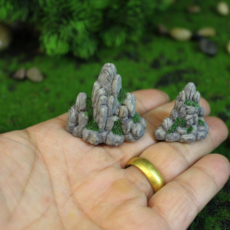 Mini Mountain Miniature Fake S - Aquarium Decoration Rock 评论和价格
