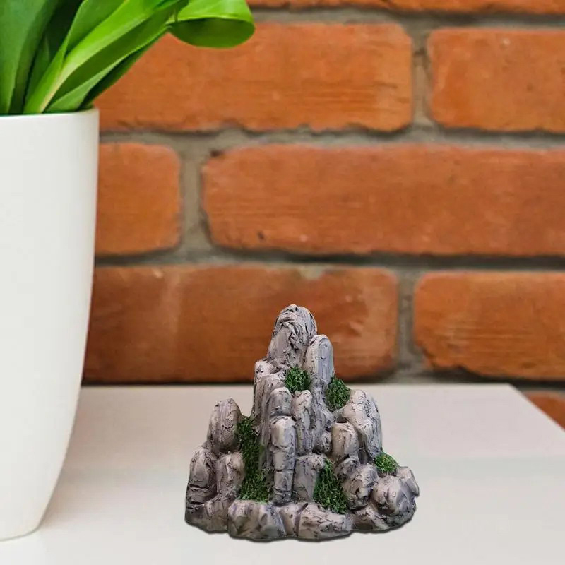 Mini Mountain Miniature Fake S - Aquarium Decoration Rock 评论和价格
