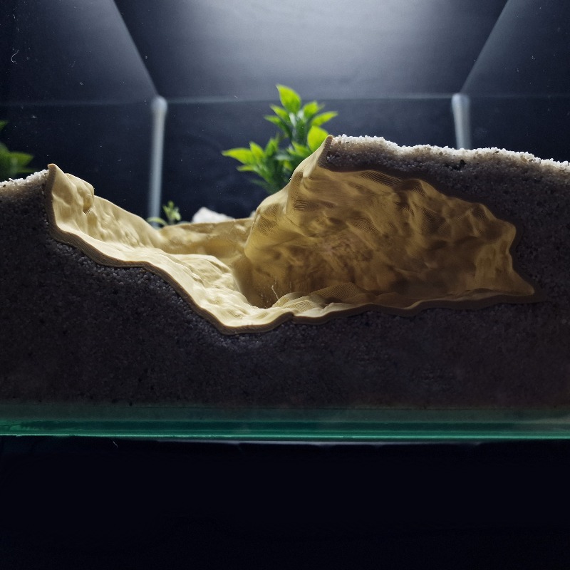 3D Printed High Sim Natural Ro - Aquarium Fish Hideout 评论和价格