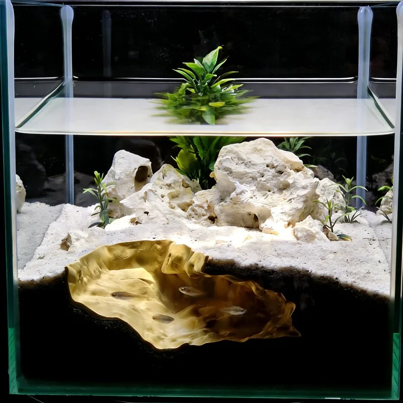3D Printed High Sim Natural Ro - Aquarium Fish Hideout 评论和价格