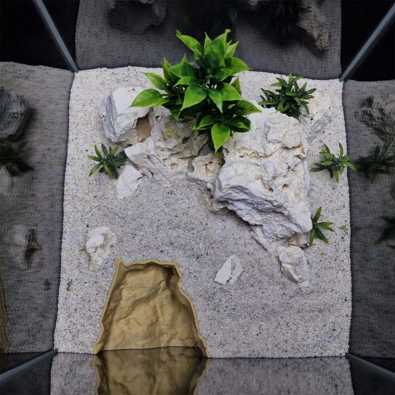 3D Printed High Sim Natural Ro - Aquarium Fish Hideout 评论和价格