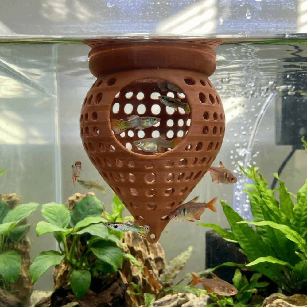 3D Printed Floating Fish Hammo - Aquarium Fish Hideout 评论和价格