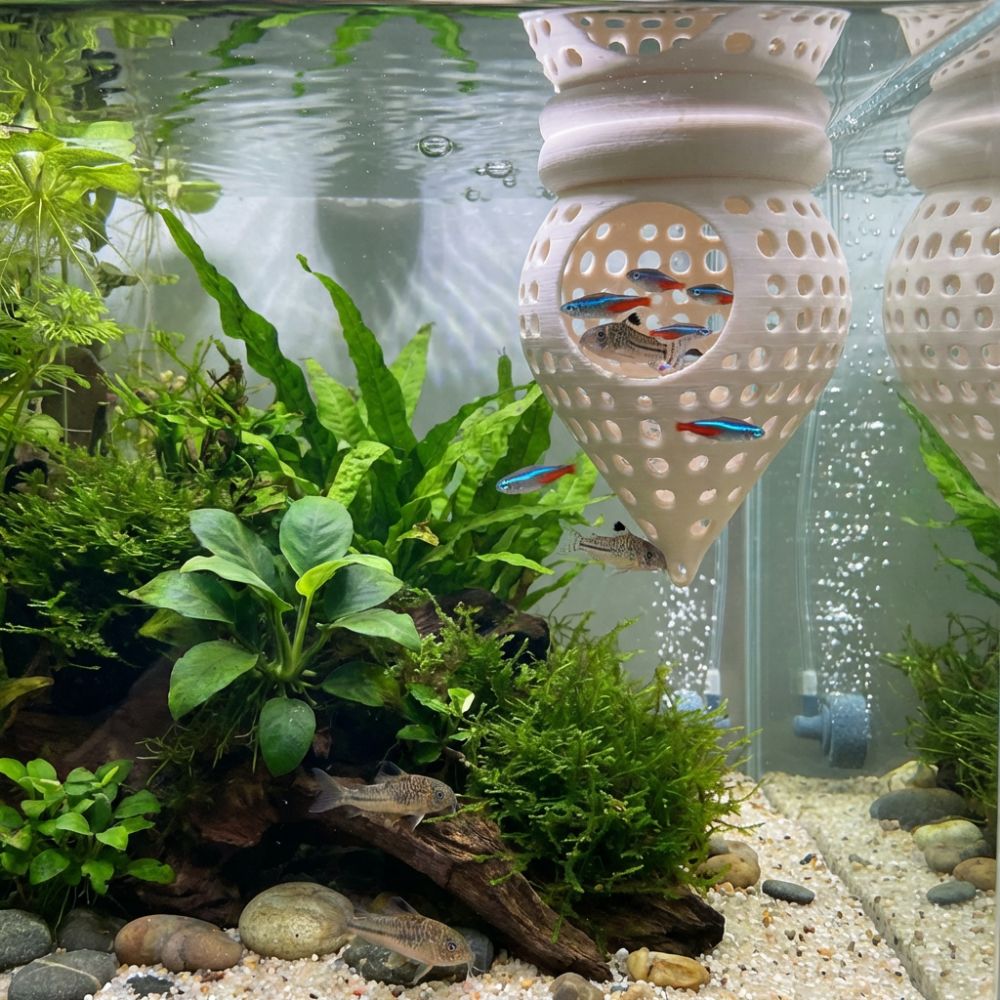 3D Printed Floating Fish Hammo - Aquarium Fish Hideout 评论和价格