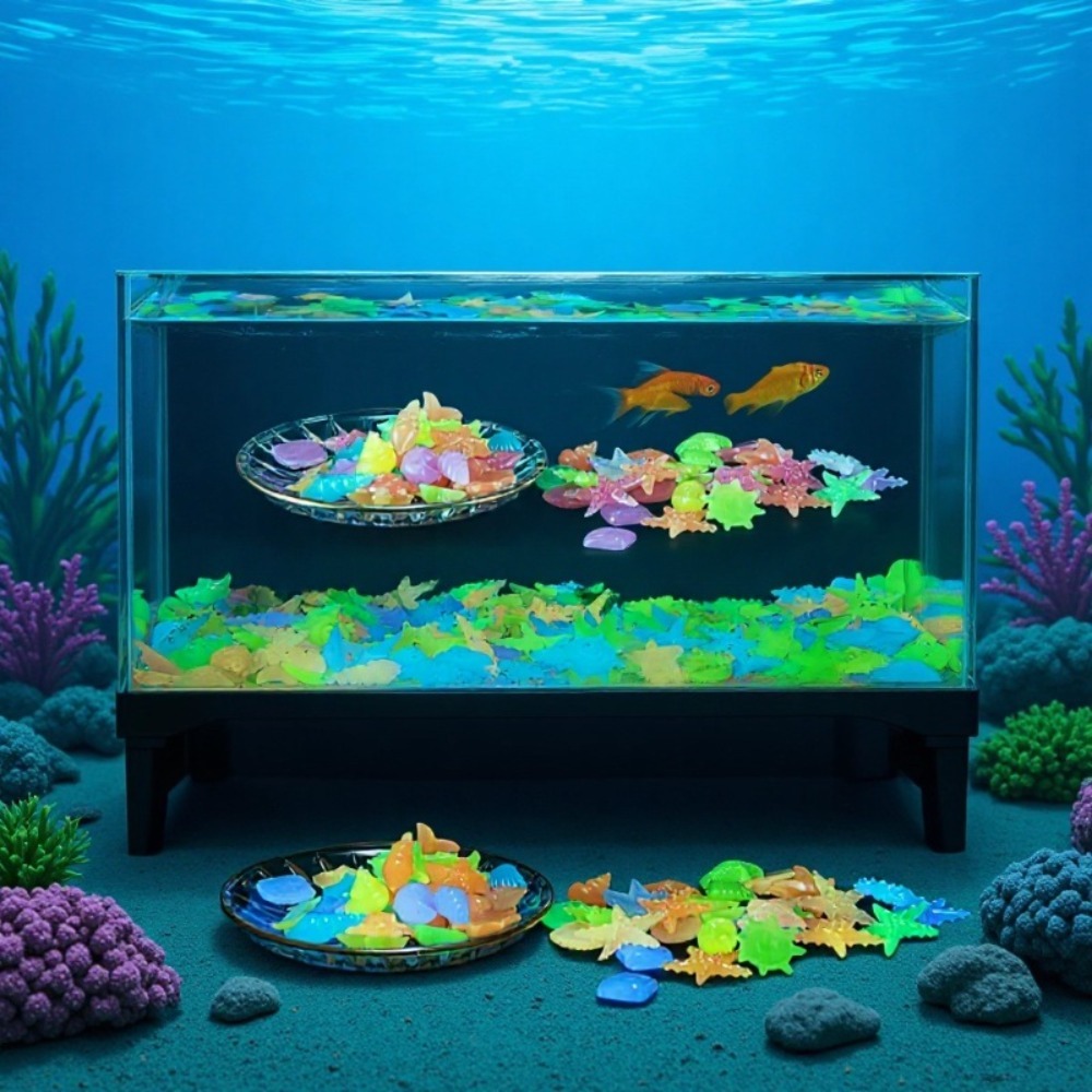 Glowing Luminous Ocean Stones  - Aquarium Decoration Rock 评论和价格