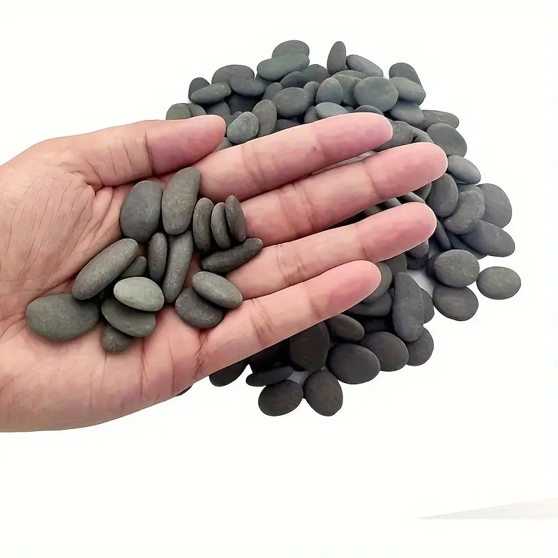 20Pcs Natural River Rocks Smoo - Aquarium Decoration Rock 评论和价格