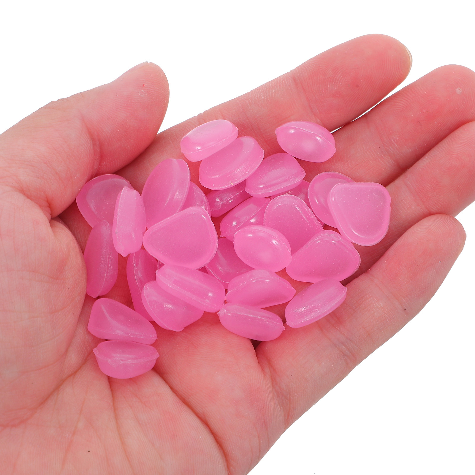 400Pcs Night Glow Stones Lumin - Aquarium Decoration Rock 评论和价格