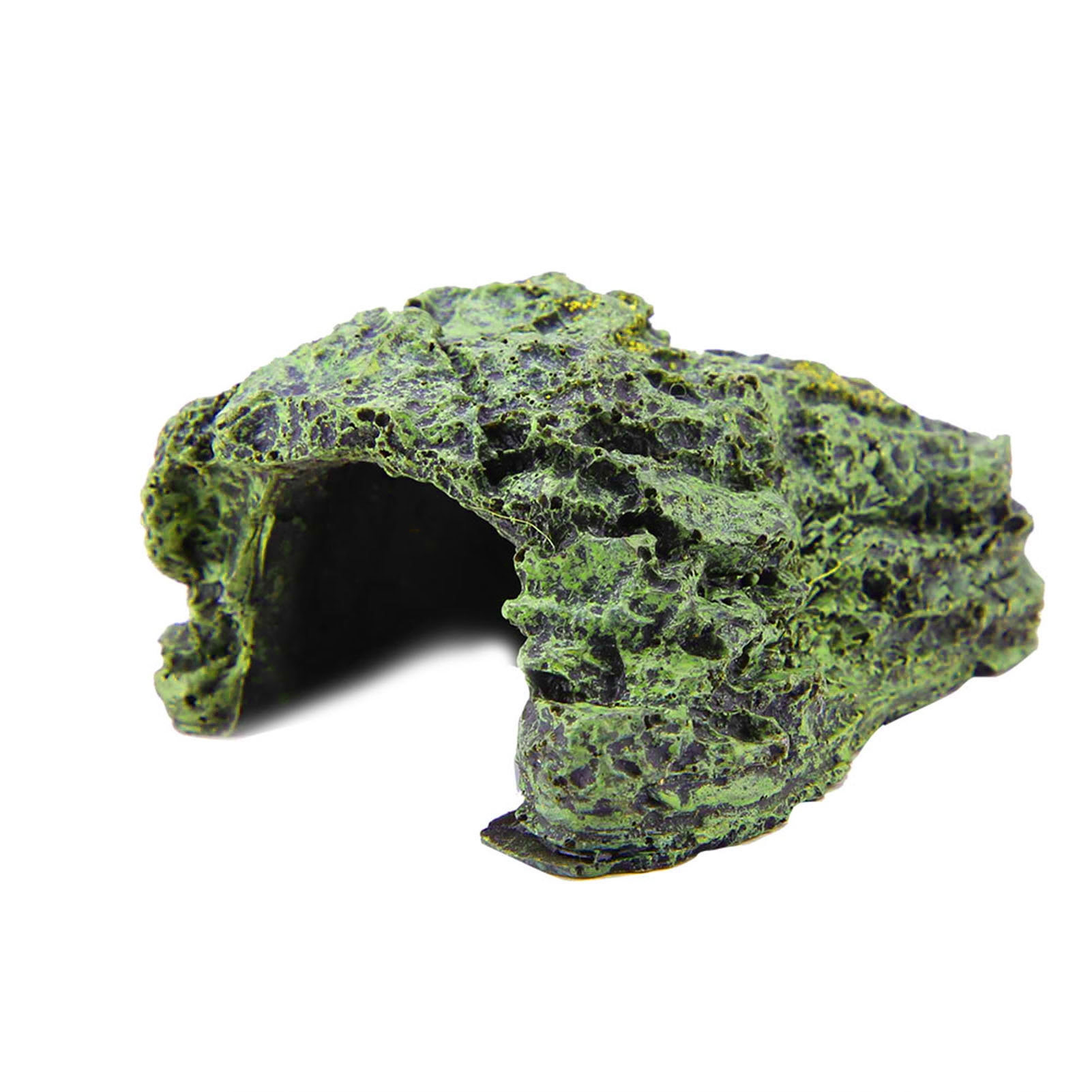 Reptile Hide Cave Turtle Baski - Aquarium Fish Cave 评论和价格