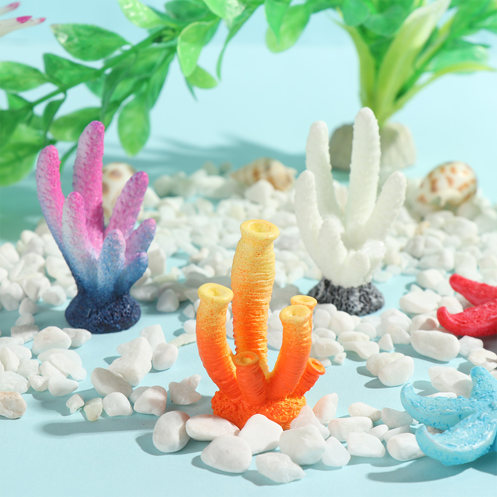 Artificial Coral Fish Tank Orn - Aquarium Decoration Rock 评论和价格
