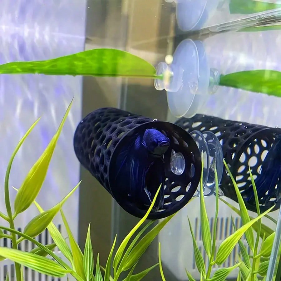 Betta Fish Hideout Hollow Tube - Aquarium Fish Hideout 评论和价格