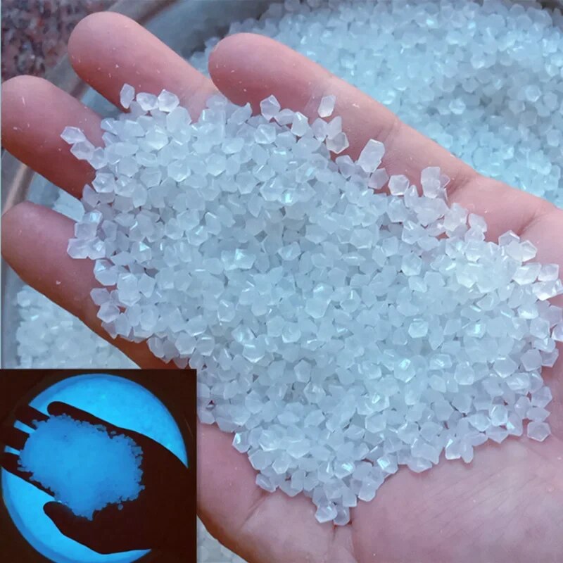1000pcs 3-5mm Luminous Sand Gl - Aquarium Decoration Rock 评论和价格