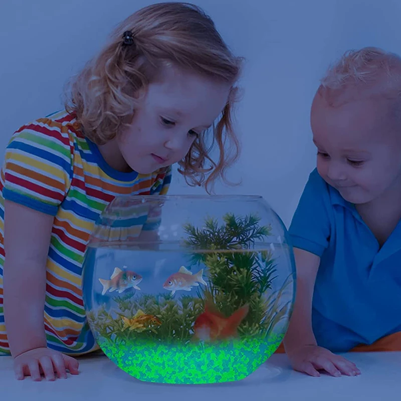 1000pcs 3-5mm Luminous Sand Gl - Aquarium Decoration Rock 评论和价格