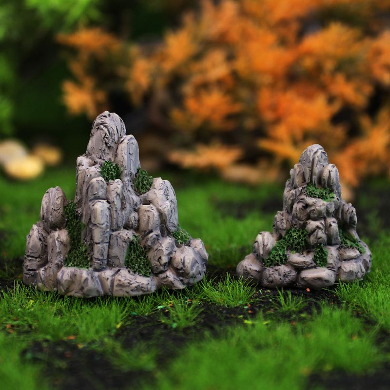 Mini Mountain Artificial Hill  - Aquarium Decoration Rock 评论和价格