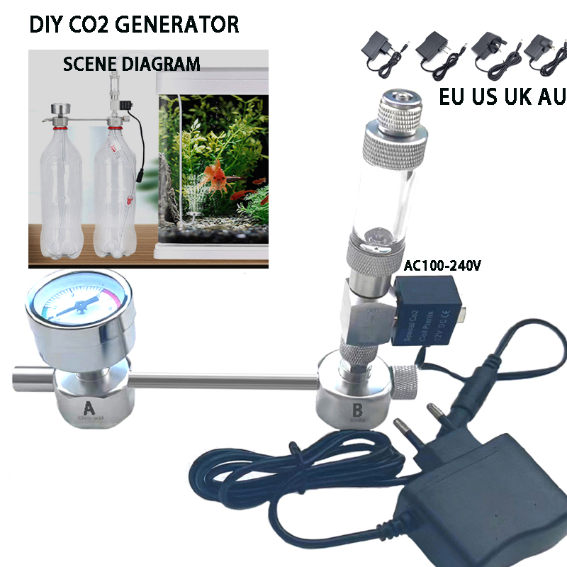Aquarium DIY CO2 Generator Sys - Co2 Diffuser Planted 评论和价格
