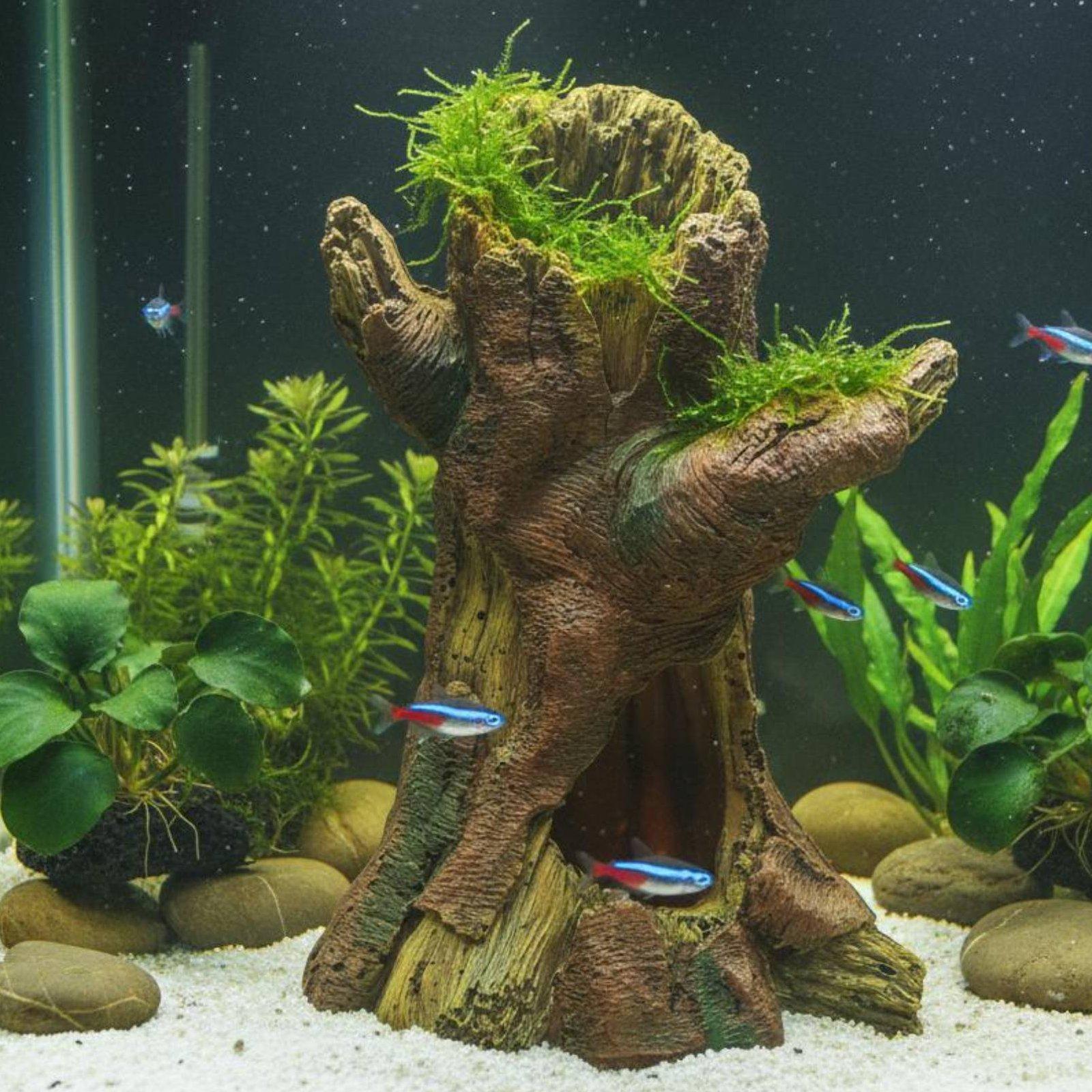 Aquarium Landscaping Decoratio - Aquarium Fishes 评论和价格
