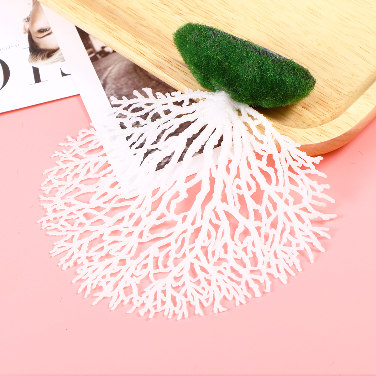 Fake Coral Aquarium Ornament D - Aquarium Fish Beautiful 评论和价格