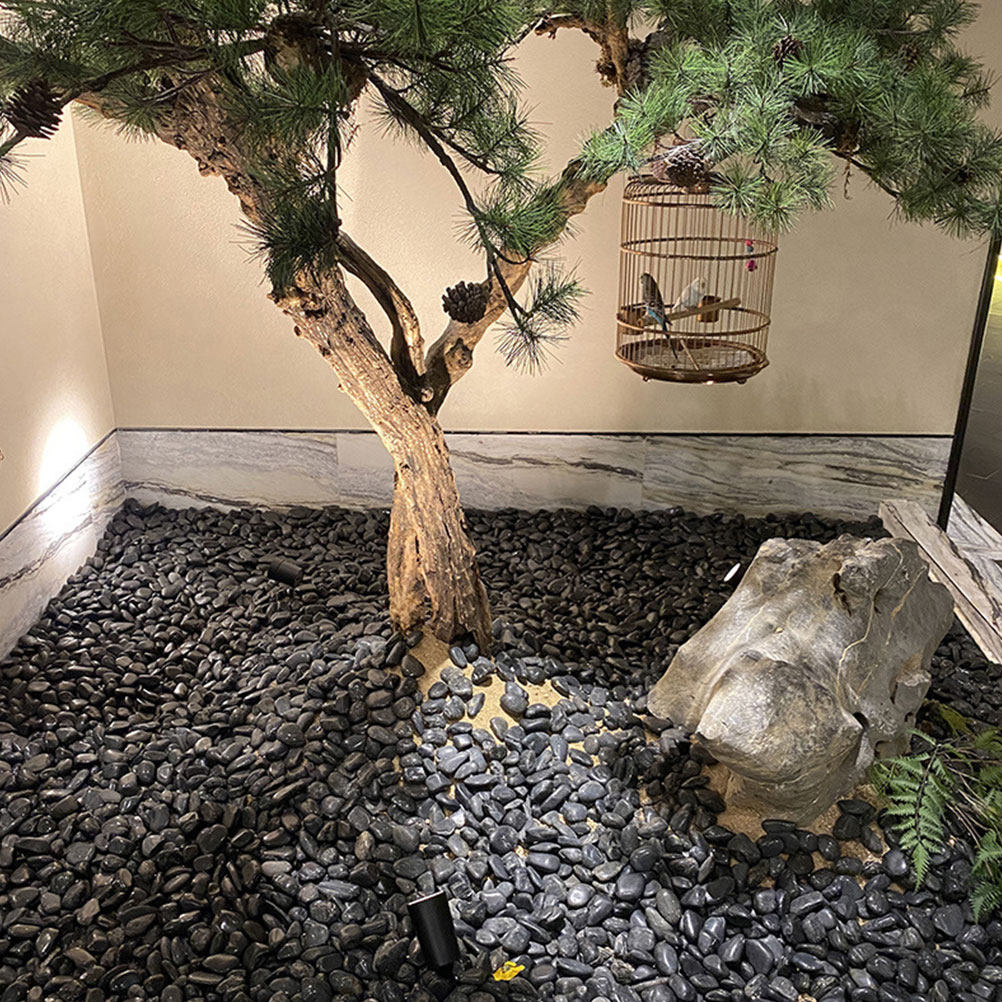 1Set Aquarium Pebbles Natural  - Aquarium Decoration Rock 评论和价格
