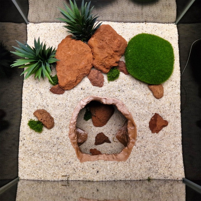 Sinkhole Cave Aquarium Ornamen - Aquarium Fish Hideout 评论和价格