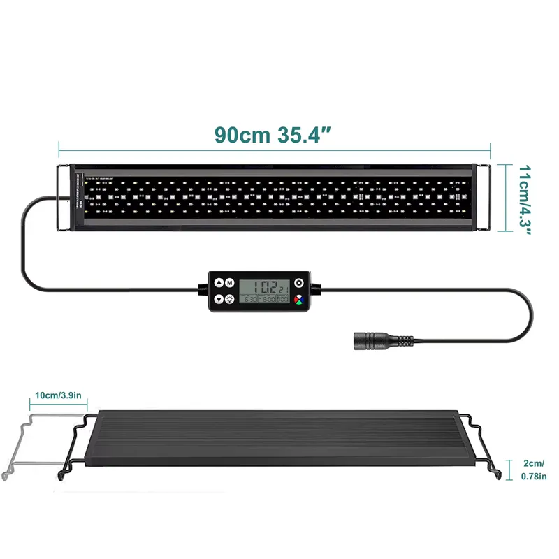 SIROKA SRK-YFT 90 cm Full Spec - Aquarium Fish Light 评论和价格