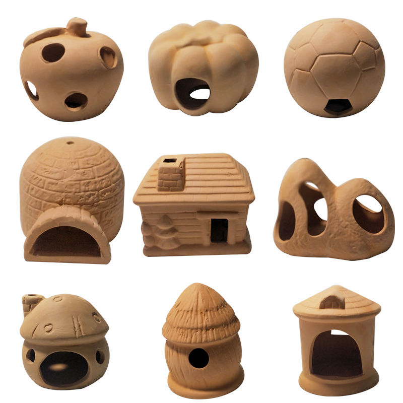 Aquarium Mini Ceramic Tank Fis - Aquarium Fish Hideout 评论和价格