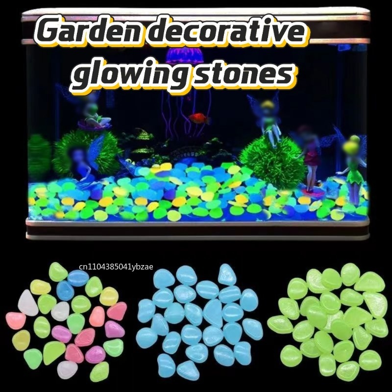 100-1000 Pcs Luminous Rock, St - Aquarium Decoration Rock 评论和价格