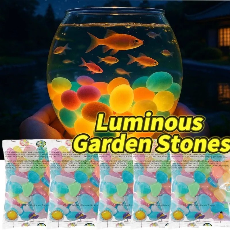 100-1000 Pcs Luminous Rock, St - Aquarium Decoration Rock 评论和价格
