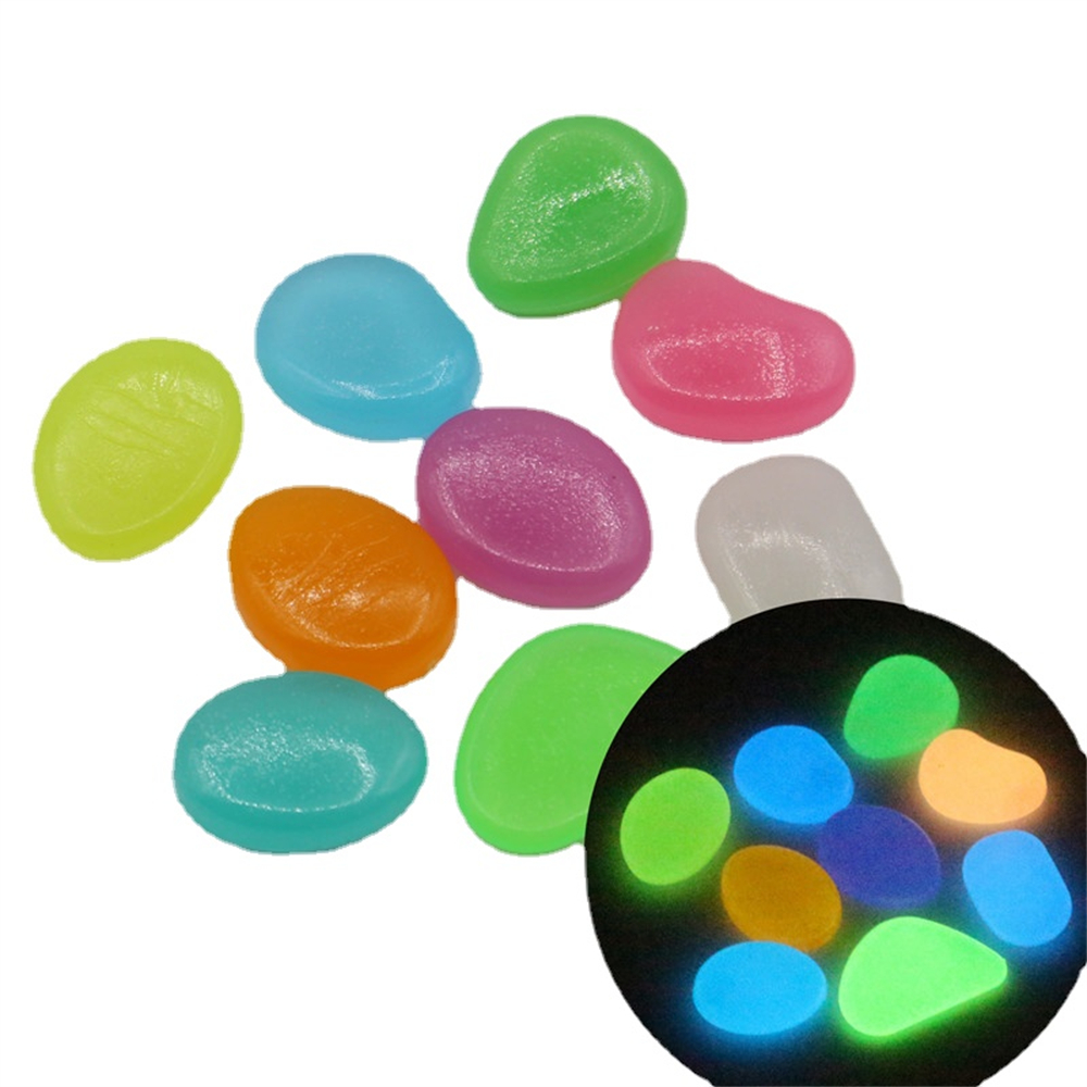 50pcs Luminous Stone Fluoresce - Aquarium Decoration Rock 评论和价格