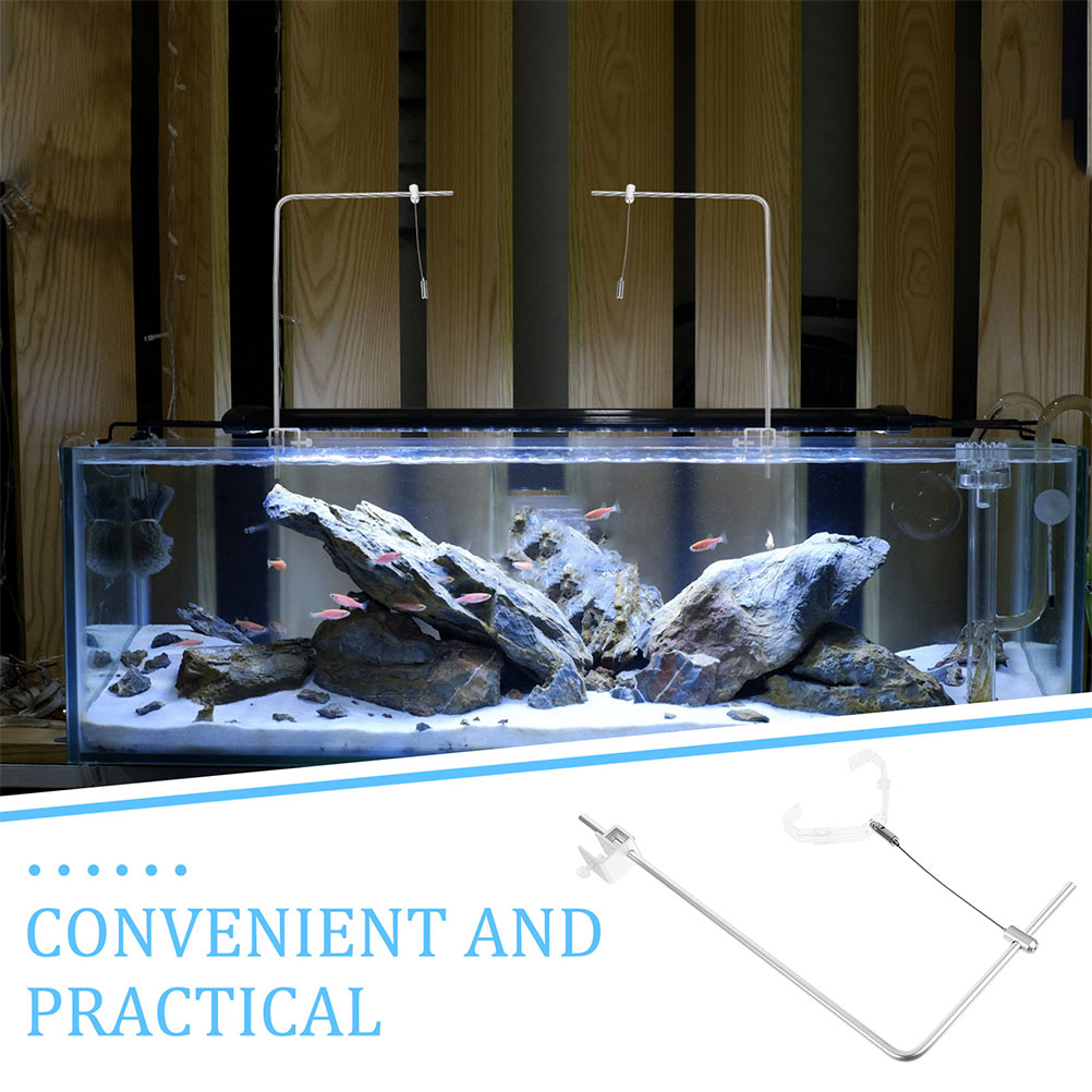 2pcs Aquarium Light Holder Wit - Aquarium Fish Light 评论和价格