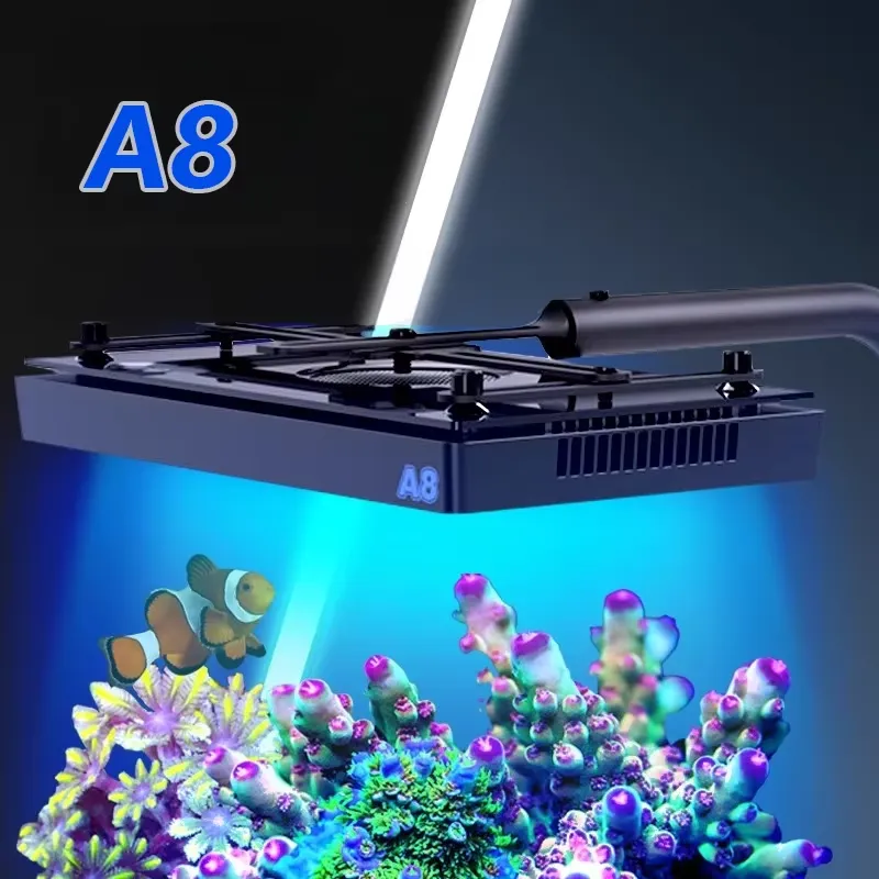 A8SE II Max Blue 240W WiFi App - Aquarium Fish Light 评论和价格