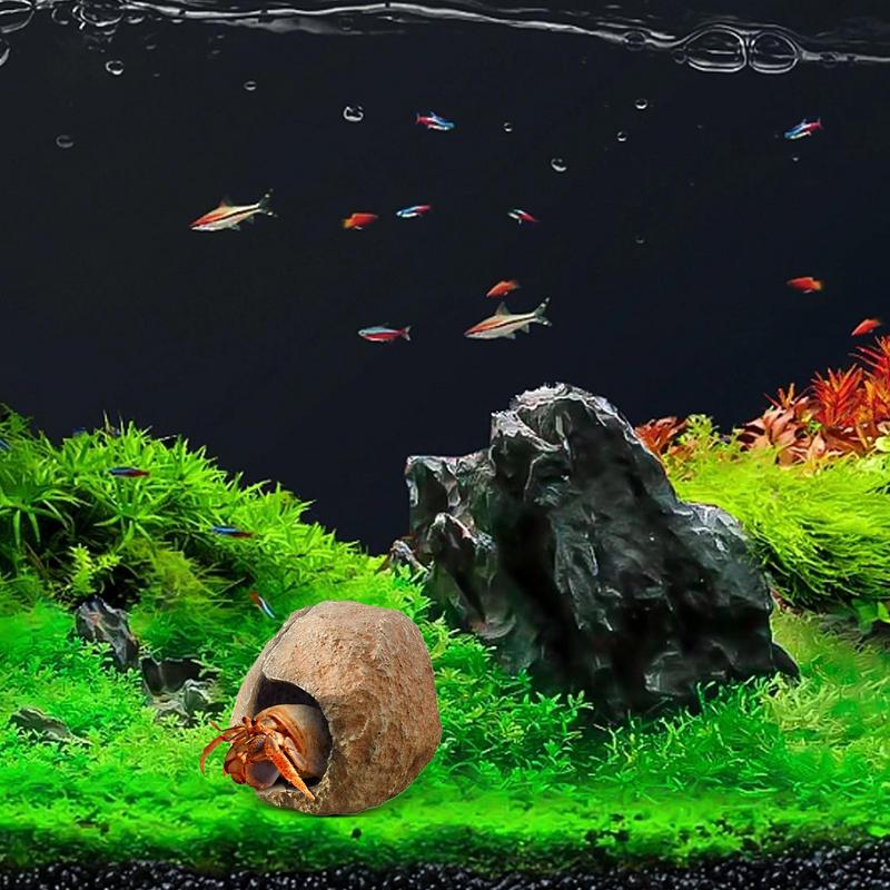 Aquarium Cave Fish Tank Shelte - Aquarium Fish Hideout 评论和价格
